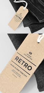 Cardboard Tag Mockup Http Alienvalley Com Mockups Cardboard Tag Mockup Mockup Freebie Hang Tag Design Tag Design Clothing Tags