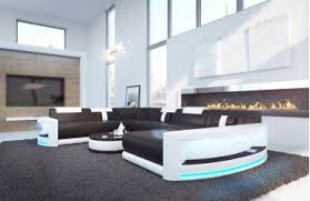 Installing led light strips under sofa. Ledersofa Atlantis Bei Nativo Mobel Oesterreich Gunstig