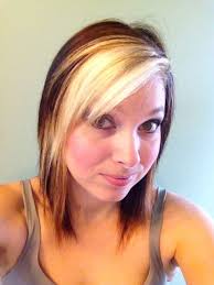 Brown With Bleached Bangs And Framing Multicolored Hair Hair Dos Hair Makeup