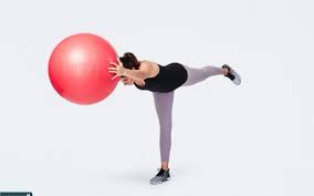 Beginner Ball Workout For Stability And Strength Ball Exercises Exercise Yoga Ball Exercises