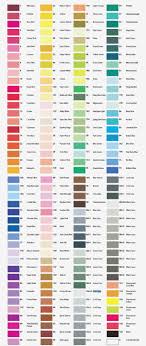 Copic Chart 2019 Chartpak Color Chart Copic Marker Color