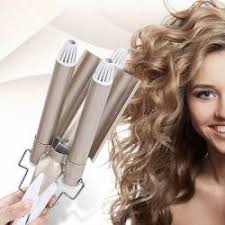 If you remove prematurely, your waves won't form properly. Buy Styling Hair Tools Hair Curler Rollers Iron Ceramic Triple Barrel Hair Styler Wavy Hair Curler Tools Electric Hair Accessories Cicig