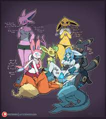 balls big breasts breasts eeveelution espeon female flareon  glaceon jolteon leafeon lotusgoatess lucario pokémon (species) pokemon sex  sylveon tagme umbreon vaporeon 