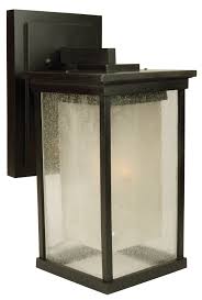 Decmode 24w x 72h in. Craftmade Z3724 92 Nrg Riviera Energy Star Transitional Outdoor Wall Sconce Large Cm Z3724 92 Nrg