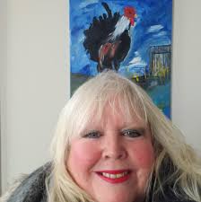 Acrylic painting of Montauk for sale