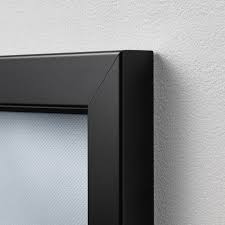 Weiße sind perfekt, um deine fotos und bilder auf dunklen wänden. Bjorksta Gerahmtes Bild Sanddune Schwarz Ikea Deutschland