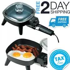 Electric Skillets For Sale Ebay Electric Frying Pan Skillet Cooking Electric Skillets