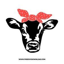 Free Free 196 Baby Cow With Bow Svg SVG PNG EPS DXF File
