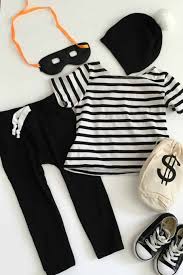A quick search on pinterest to browse some diy ideas was successful and i settled on a diy bank robber costume that thought i could totally do for kiki! Diy Toddler Bank Robber Costume This Bliss Life