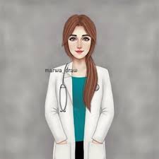 Pin By Sanaa On دكتورة Cute Girl Drawing Girl Doctor Doctor Coat