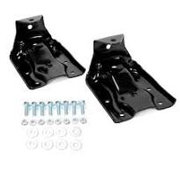 Pair Rear Leaf Spring Hanger Shackle Bracket For Silverado ...
