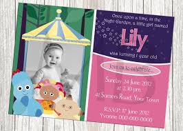 In The Night Garden Birthday Invitation With By Mommybrain2designs 10 99 1st Birthday Invitations Girl Kids Party Inspiration 3rd Birthday Party For Boy