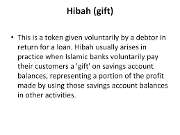 Hibah is an arabic word that traditionally referred to a gift, such as money, which was given to someone without expecting anything in return. Ppt Islamic Finance Powerpoint Presentation Free Download Id 7118567
