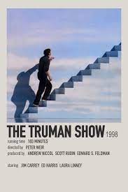 The Truman Show Polaroid Movie Poster Film Posters Vintage The Truman Show Iconic Movie Posters