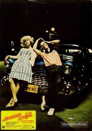 American Graffiti Lobby Card With Candy Clark Charles Martin Smith American Graffiti Graffiti Lobby Cards