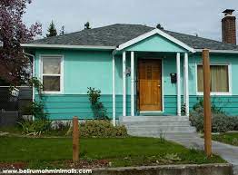 Desain rumah hijau deagam design. Terbaru 47 Perpaduan Warna Cat Biru Telor Asin