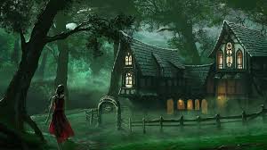 Spooky House Fantasy Forest Wallpaper Hd 1920 1080 1920x1080 Download Hd Wallpaper Wallpapertip High quality pictures of forest and forest images, all free for download and use. spooky house fantasy forest wallpaper