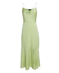 Paris Silk Slip Dress Silk Slip Dress Green Silk Dresses Silk Dress Long