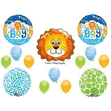 Check spelling or type a new query. Baby Boy Lion Shower Balloons Decorations Supplies Jungle Safari Giraffe Walmart Com Walmart Com