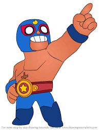 Follow supercell's terms of service. Learn How To Draw El Primo From Brawl Stars Brawl Stars Step By Step Drawing Tutorials Star Coloring Pages Star Character Blow Stars