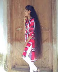 Image May Contain 1 Person Standing Long Hair Girl Long Hair Styles Kerala Girls