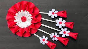 Maybe you would like to learn more about one of these? Paper Flower Wall Hanging Easy Wall Decoration Ideas Paper Craft Youtube