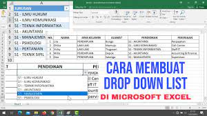 Check spelling or type a new query. Cara Membuat Drop Down List Tarik Turun Di Microsoft Excel Youtube
