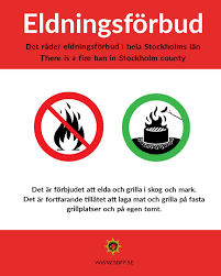 Det är även tillåtet att använda friluftskök som drivs av gas eller vätska. Sodertorns Brandforsvarsforbund Eldningsforbud I Stockholms Lan Dela Garna There Is A Fire Ban In Stockholm County From June 11 2020 And Is Valid Until Further Notice Lansstyrelsen I Stockholm Har