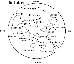 Cosmos Star Maps Of The Constellations As Seen In The