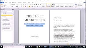 How To Format Your Book Using Microsoft Word Publishing Blog In India