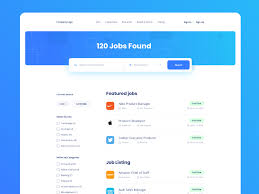 Job Search Platform By Stian For Unfold On Dribbble Web Design Jobs Web Design Tips Job Search