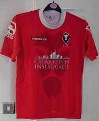 Prescot cables 3 salford city 1 `we're not manchester united, we're salford city fc…' Salford City Home Camiseta De Futbol 2014 2015