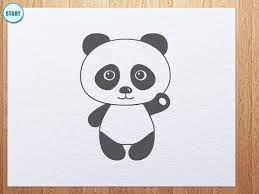 Art Birthday Party A Great Party Idea For 10 Year Old Girls Momof6 Panda Drawing Cute Panda Drawing Free Clip Art