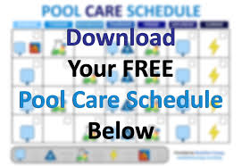 Make The Perfect Pool Care Schedule Medallion Energy