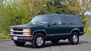 1995 chevrolet tahoe ls two door with 46 697 miles found on ebay autoblog 1995 chevrolet tahoe ls two door with