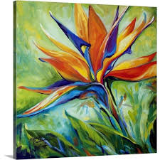 Bird Of Paradise Canvas Wall Art Greatbigcanvas Blessed Day Bird Of Paradise By Marcia Baldwin Canvas Wall Art 2527606 24 16x16 The Home Depot In 2020 Paradise Painting Abstract Canvas Painting Canvas Painting