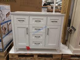 Double vanity costco, sink vanity bathroom vanity for you could find various other similar products astounding costcobathroomvanitiesinch save button to online. Ove Decors 42 White Vanity Costcochaser