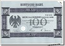 Auf vier büroetagen begegnet man internationaler fotografie und werken von künstlern, die zwischen 1997 und 2012 im vormals hier beheimateten deutsche guggenheim präsentiert worden sind: Deutsche Bank Ag B Tolle Optik Alteste Dm Ausgabe B