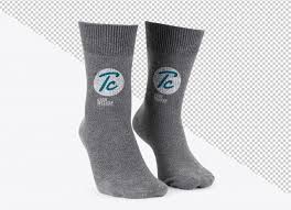 Design your own socks using our custom sock template. Premium Psd Blank Grey Socks Mockup Template For Your Design