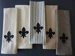 Fleur de lis living fat chef dishcloth (set of 5) by fleur de lis living. Fleur De Lis Dish Towels Embroidered In Kentucky