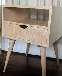 The apollo solid wood side table is a departure from everything you thought about mid century design. Mid Century Modern Side Tables Vanvleet Woodworking