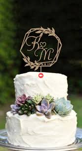 Geometrique De Gateau De Mariage Topper Moderne Topper Gateau De Mariage Les Initiales De Forme De Gateau Pasteles De Boda Fondant Pasteles De Boda Mi Boda