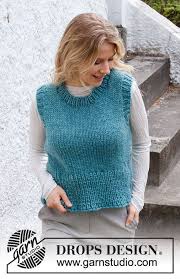 Here's another vintage style crochet vest that i just love. Knit Wool Vest Gift For Her Chunky Knitwear Short Vest Round Neck Vests Clothing Valresa Com
