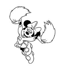 This minnie mouse coloring pages article contains affiliate links. Minnie Mouse Cheerleader Coloring Page Download Print Online Coloring Pages For Free Co Minnie Mouse Coloring Pages Cartoon Coloring Pages Coloring Pages
