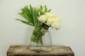 These are not your typical arrangements. Diy Modern White Floral Arrangement Blooms By The Box