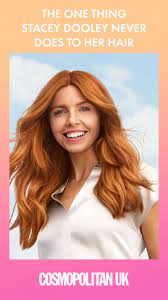 The One Thing Stacey Dooley Never Does To Her Hair Hair Her Hair Permanent Hair Dye