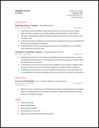 Use this hr generalist resume sample by professional writers to build your own resume. 5 Top Recruiter Resume Examples That Worked In 2021