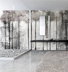 The vivid lights installed in this area helps a lot in making this spacious enough to provide comfort to the homeowners. How To Choose Bathroom Wallpaper Types Pros And Cons Design Ideas