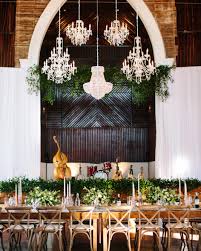 Our Favorite Ways To Decorate Your Wedding Venue With Chandeliers Wedding Reception Decorations Wedding Decorations Reception Decorations