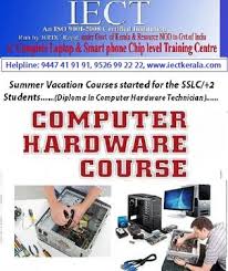 Hardware refers the physical parts of the computer, and software refers to the code that runs on the computer. Basic Computer Hardware Training For Sslc Students Hardware Training Course In Ayurveda College Junction Trivandrum Click In